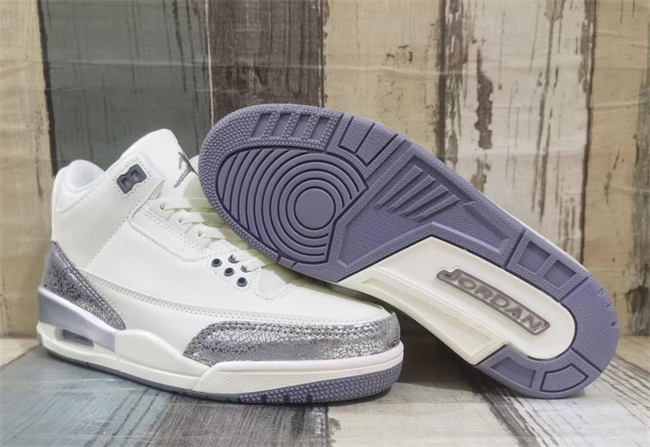 Men's White Running weapon Air Jordan 3 Shoes 0132